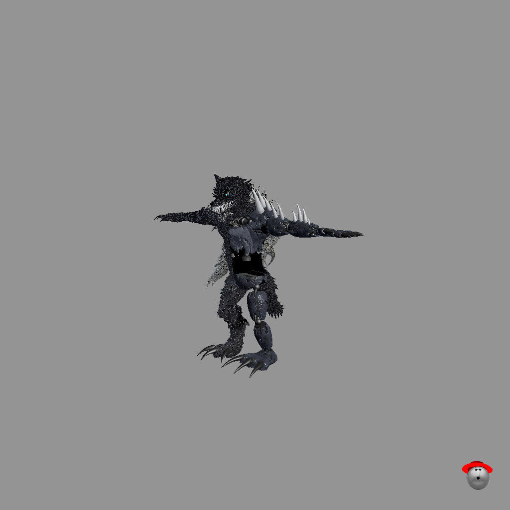 Twisted Wolf - From the book - Front Left