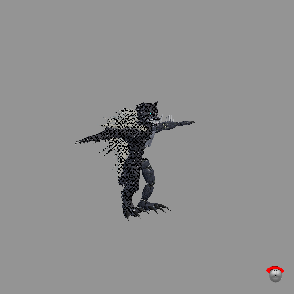 Twisted Wolf - From the book - Front Right