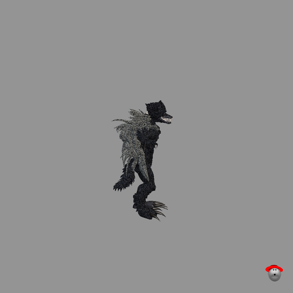 Twisted Wolf - From the book - Right