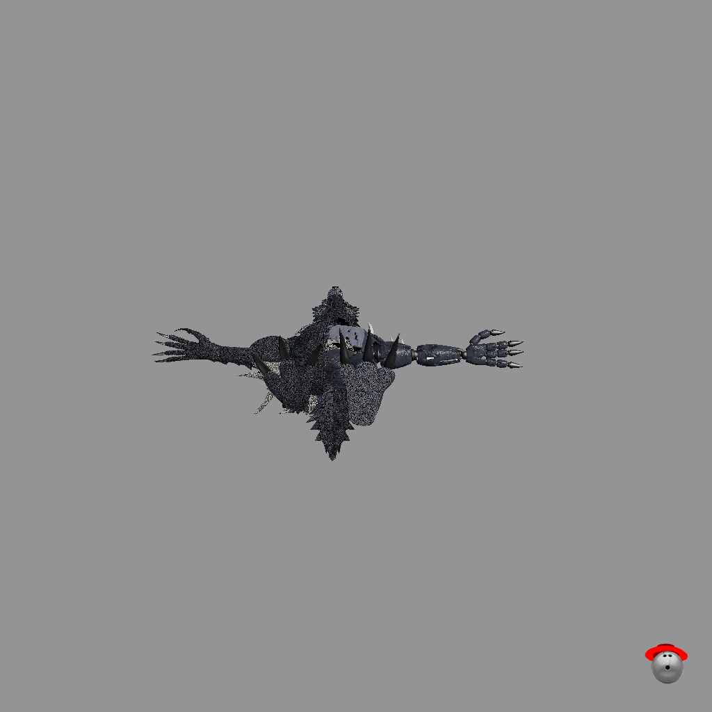 Twisted Wolf - From the book - Straight Bottom