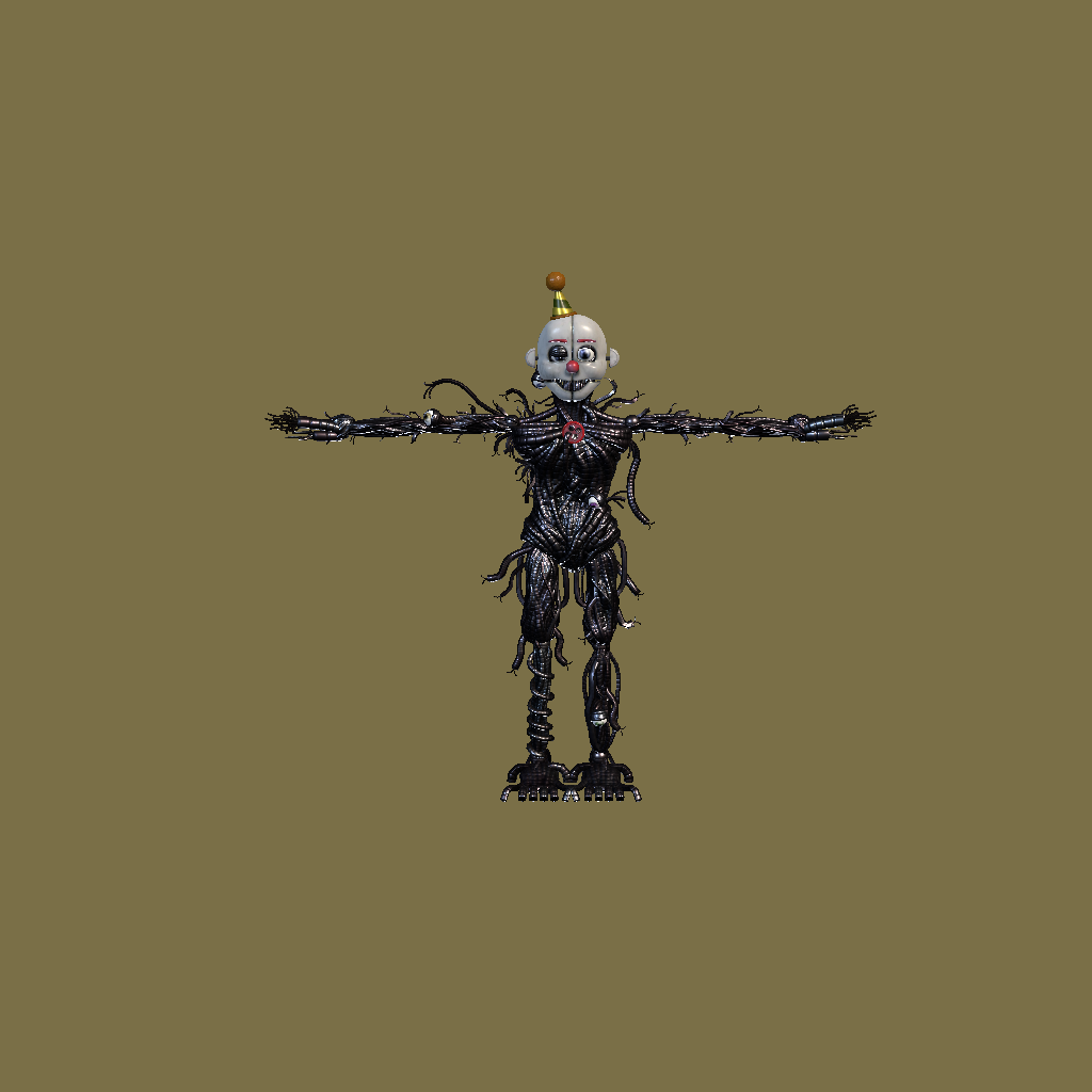 FNaF 5 - Ennard - Front