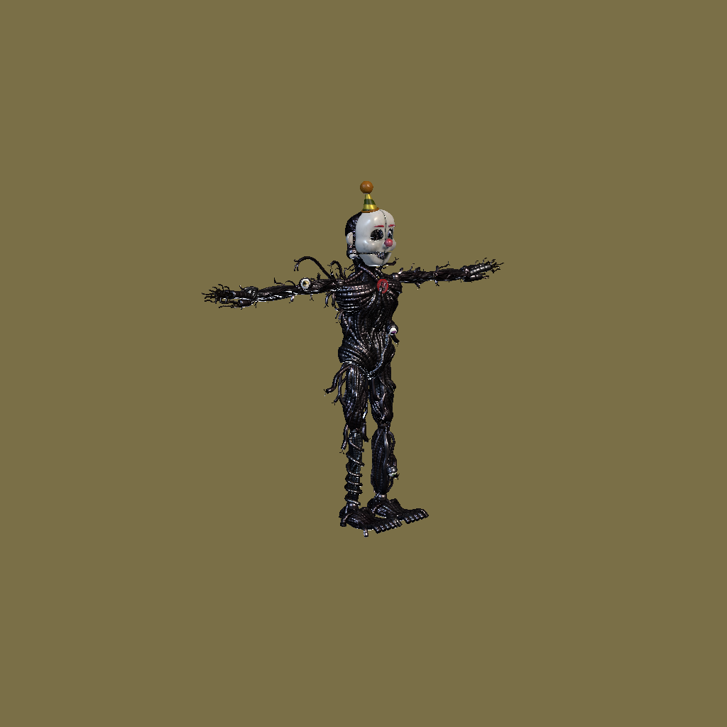 FNaF 5 - Ennard - Front Right