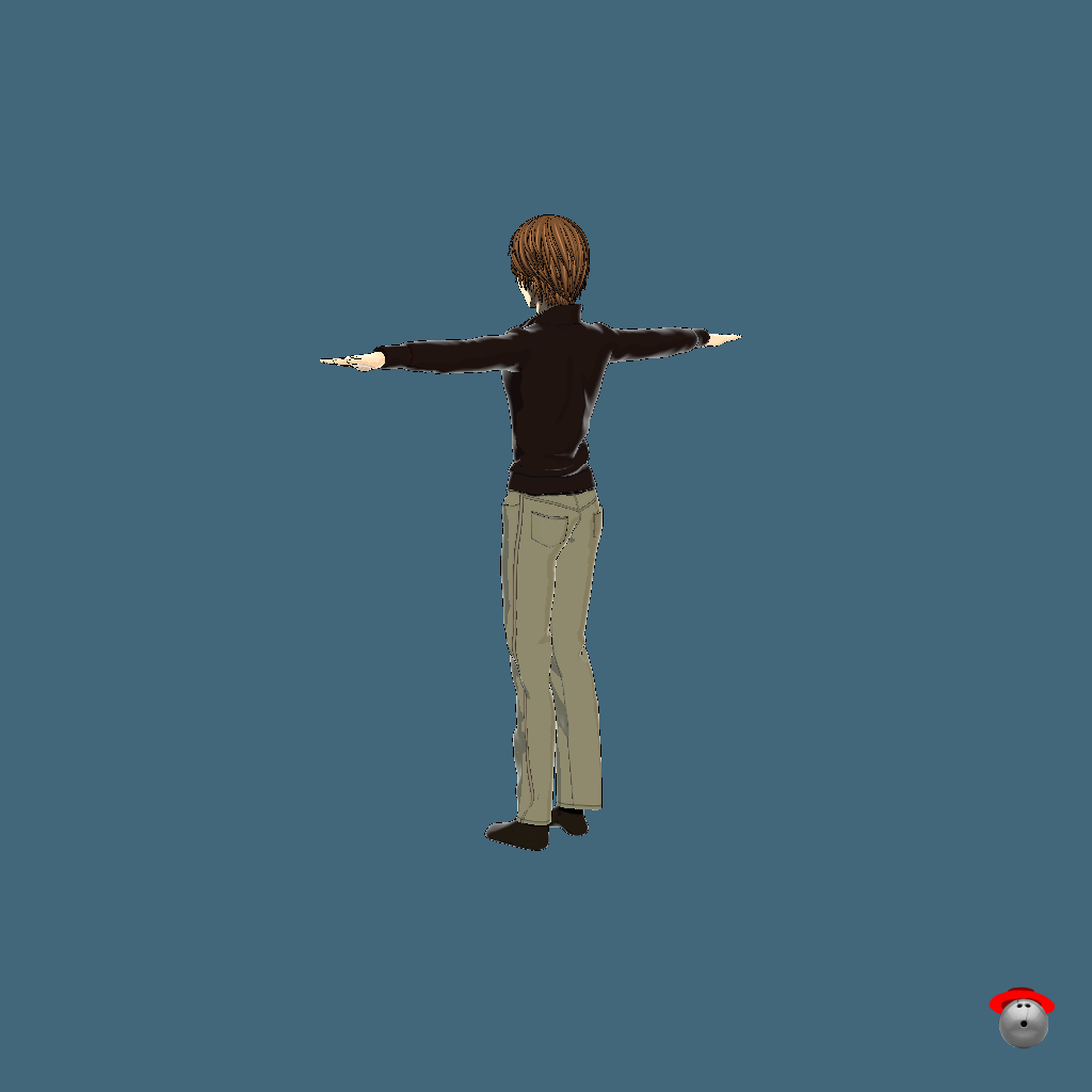Light Yagami - Back Left