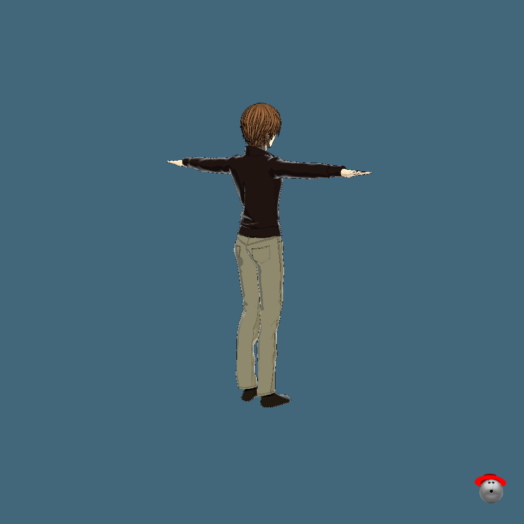 Light Yagami - Back Right