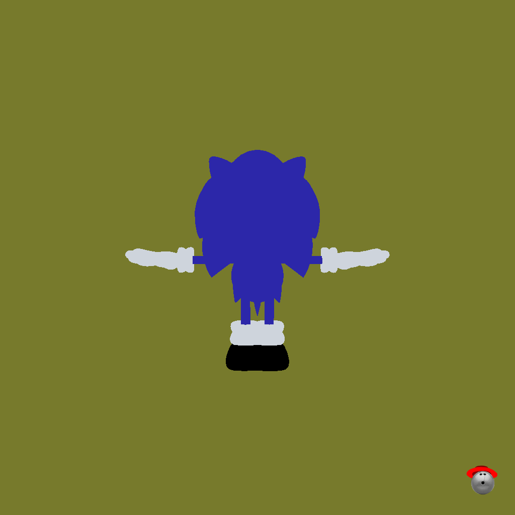 Hog the Tenrec - Back