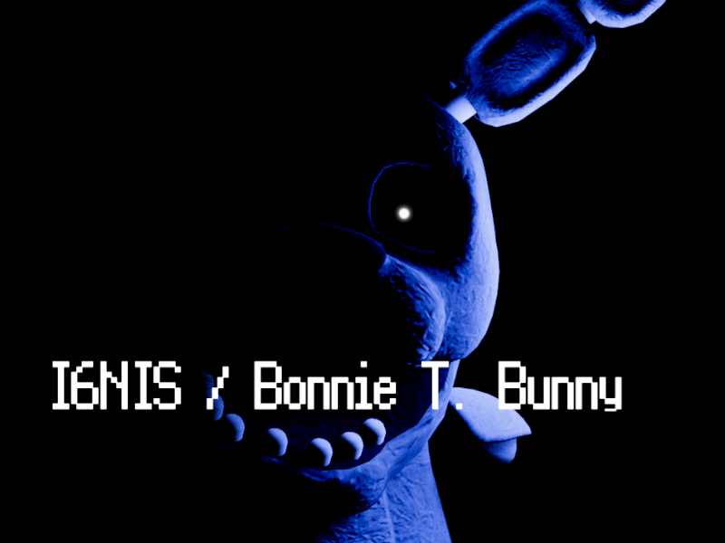 Fnaf 1 ⁄ I6NIS Bonnie T․ Bunny