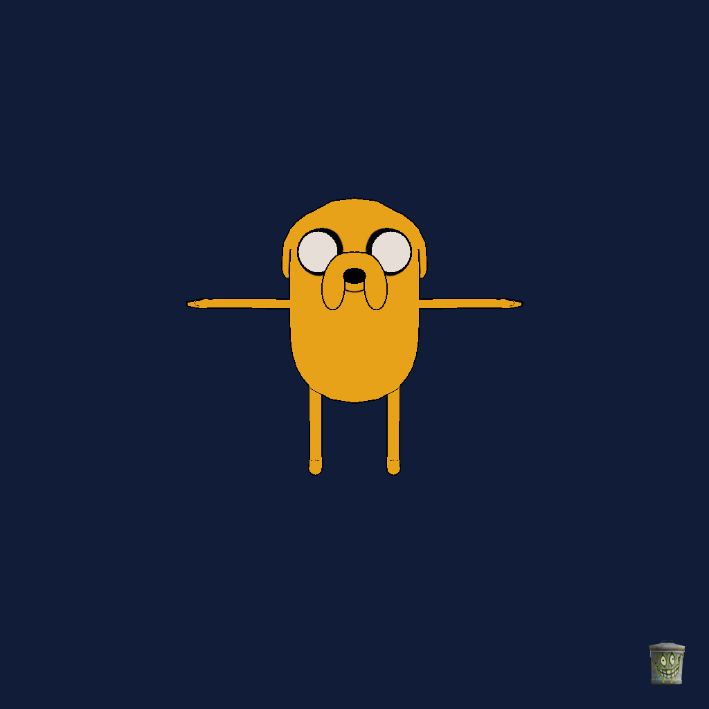 Jake the Dog （Model By˸ Rhettro_movies） - Front