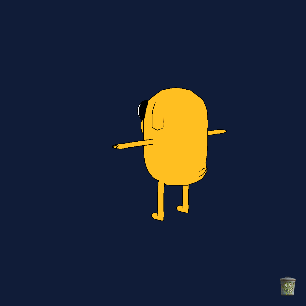 Jake the Dog （Model By˸ Rhettro_movies） - Back Left