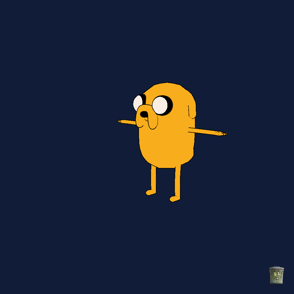 Jake the Dog （Model By˸ Rhettro_movies） - Front Left