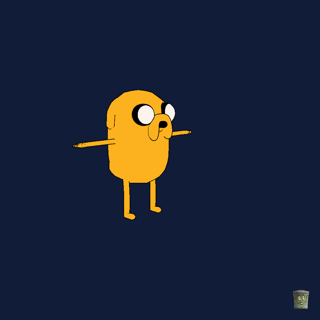 Jake the Dog （Model By˸ Rhettro_movies） - Front Right