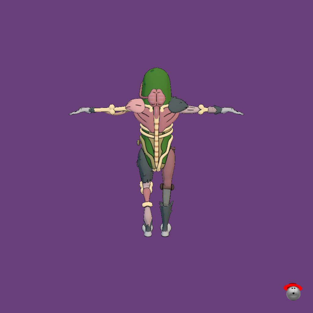 Pickle Rick （Fortnite） - Back