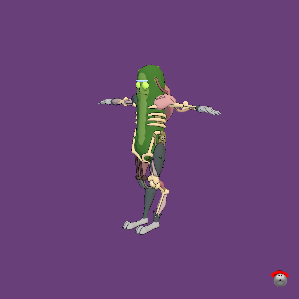 Pickle Rick （Fortnite） - Front Left