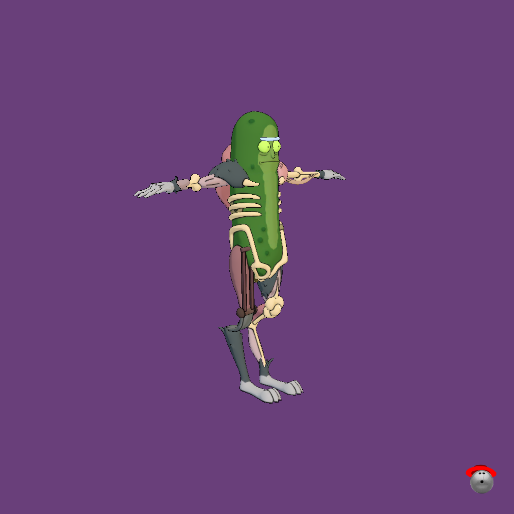 Pickle Rick （Fortnite） - Front Right