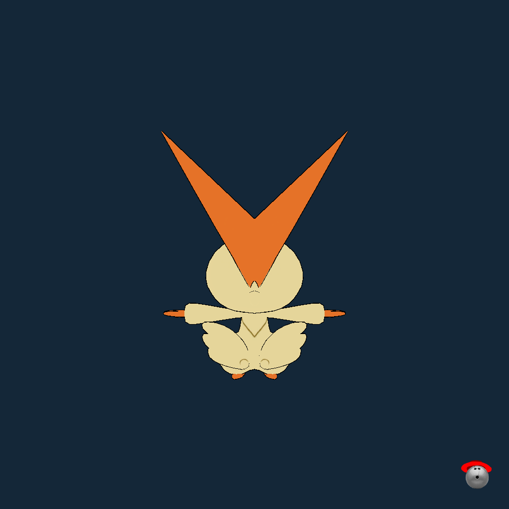 Victini - Back