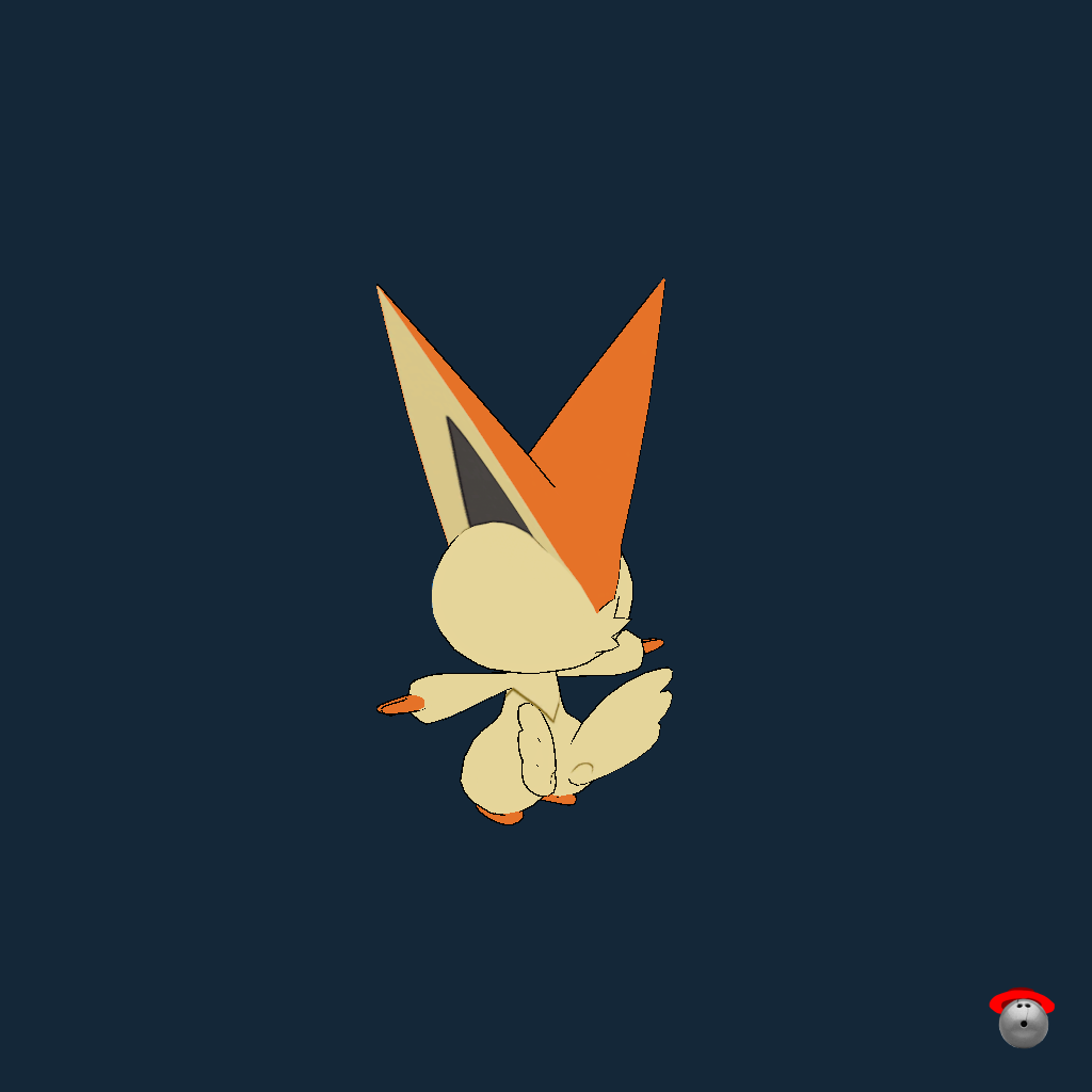 Victini - Back Left