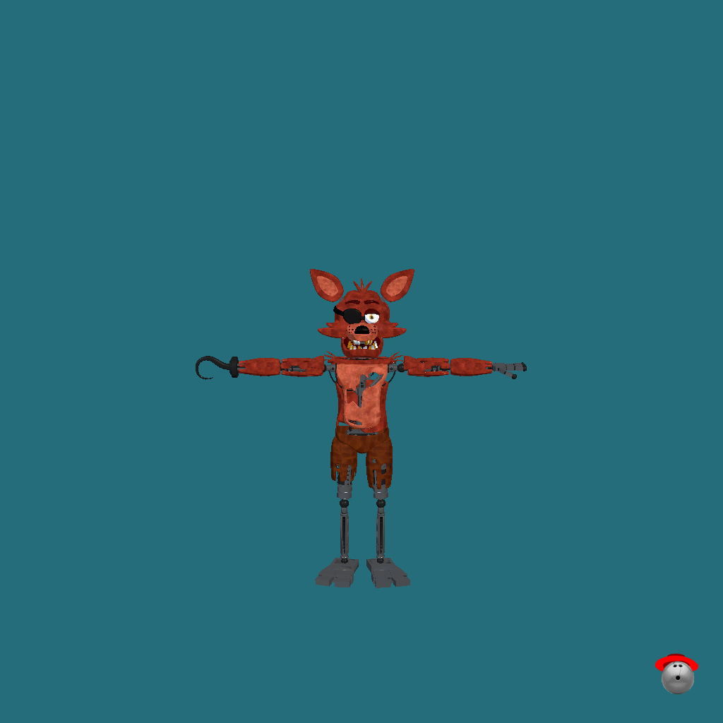 FNaF˸ 1 Foxy The Pirate Fox - Front