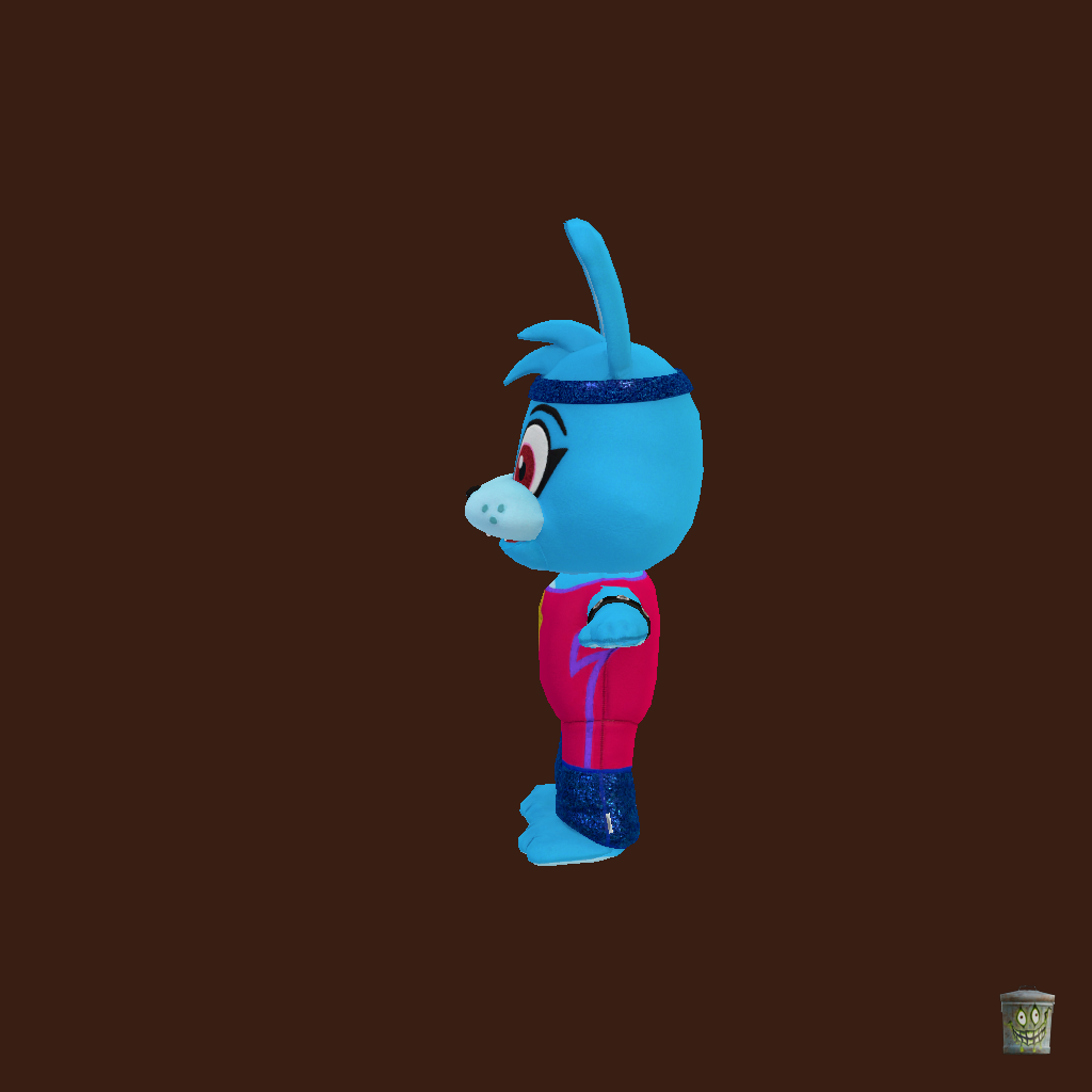 Glamrock Bonnie Bunny Plushie ǃ - Left