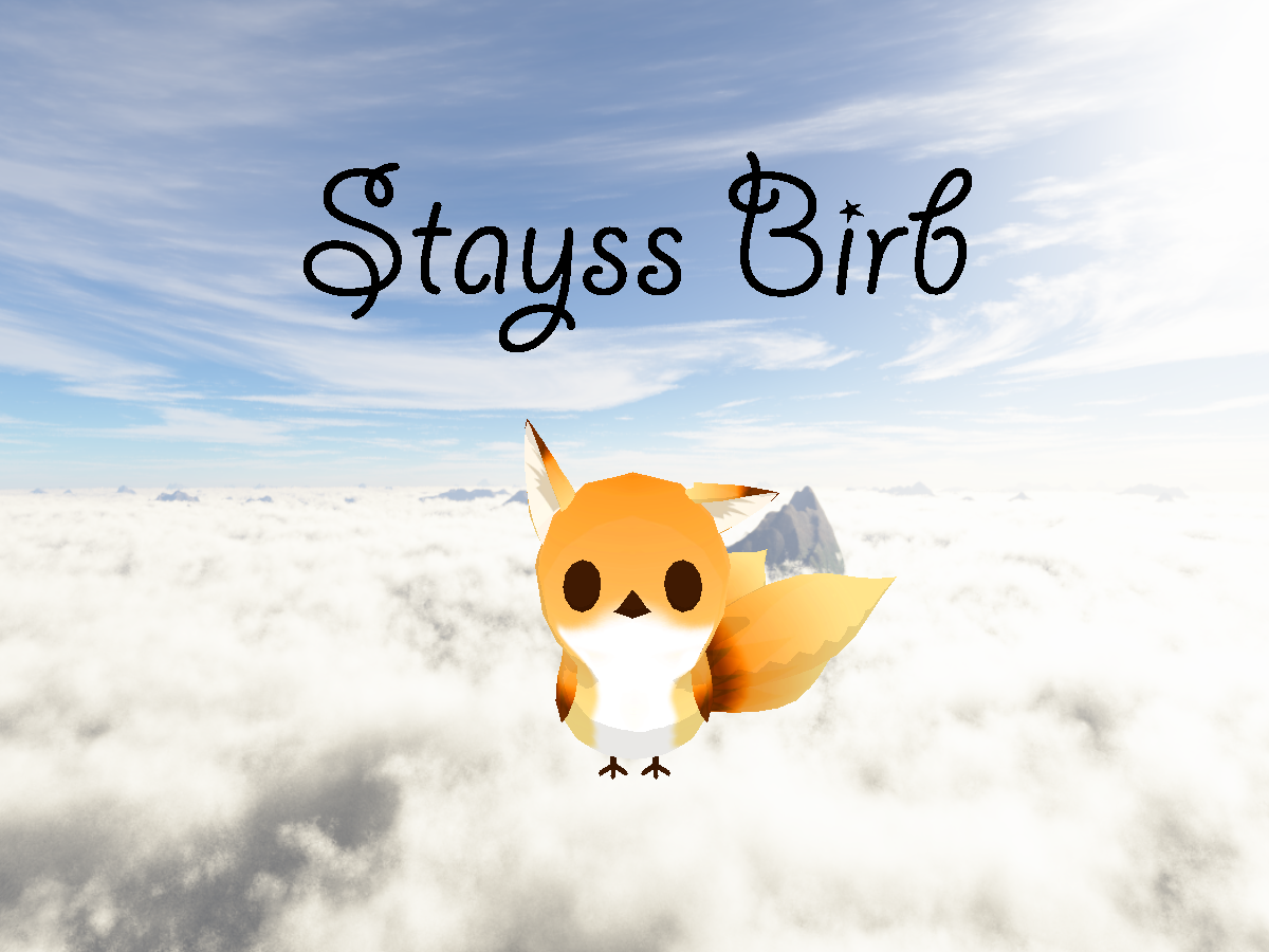 Fox birb 3 tailed
