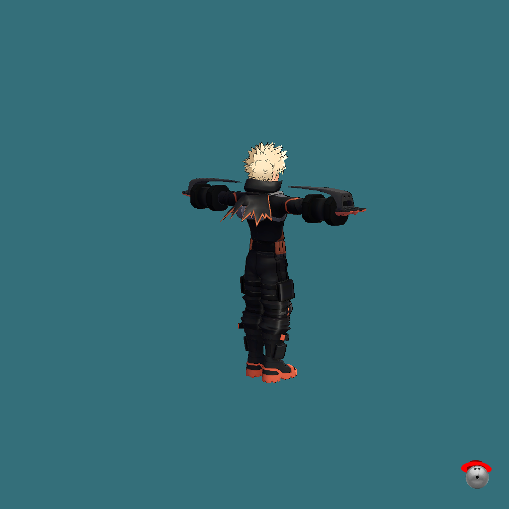 Katsuki Bakugo FT -World Hero Mission Edition- - Back Right