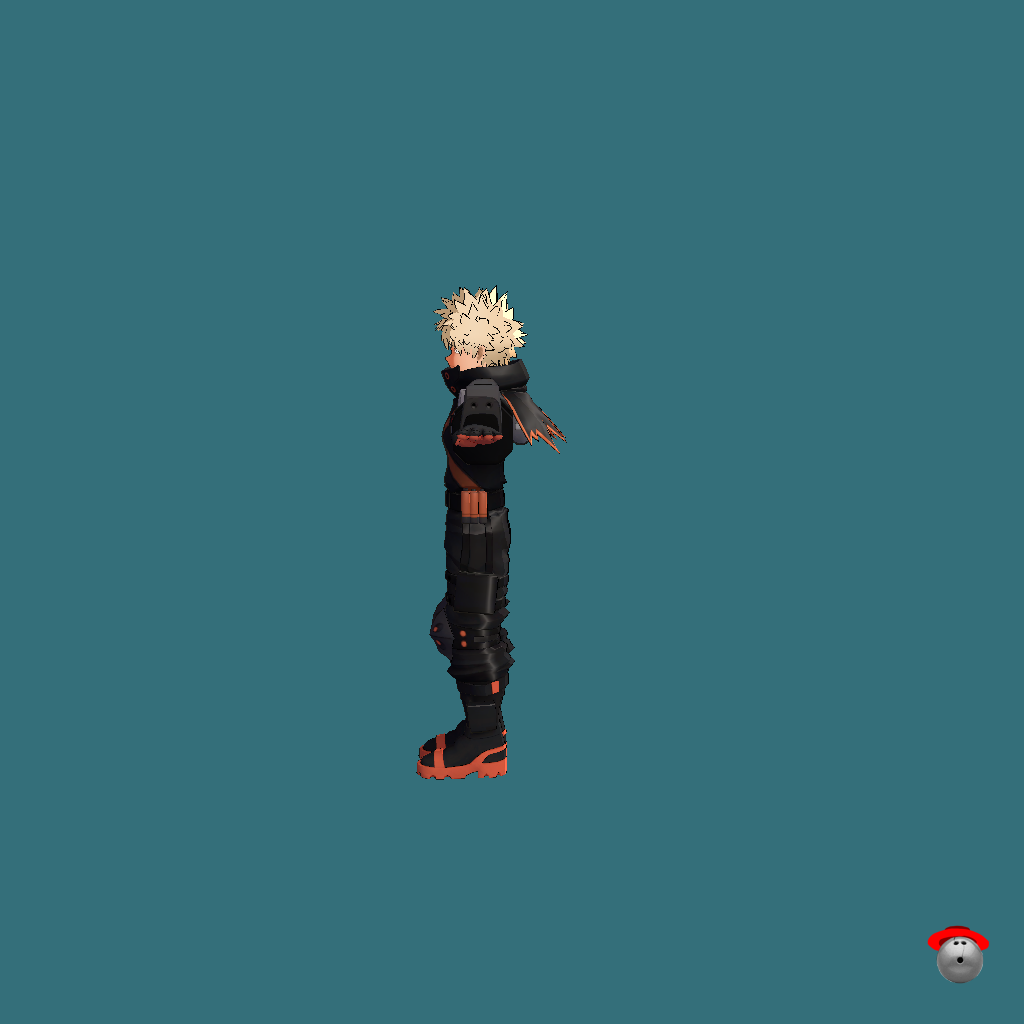 Katsuki Bakugo FT -World Hero Mission Edition- - Left