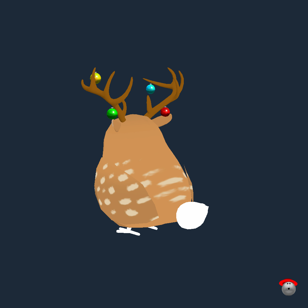 ReinDeer Birb - Back Left