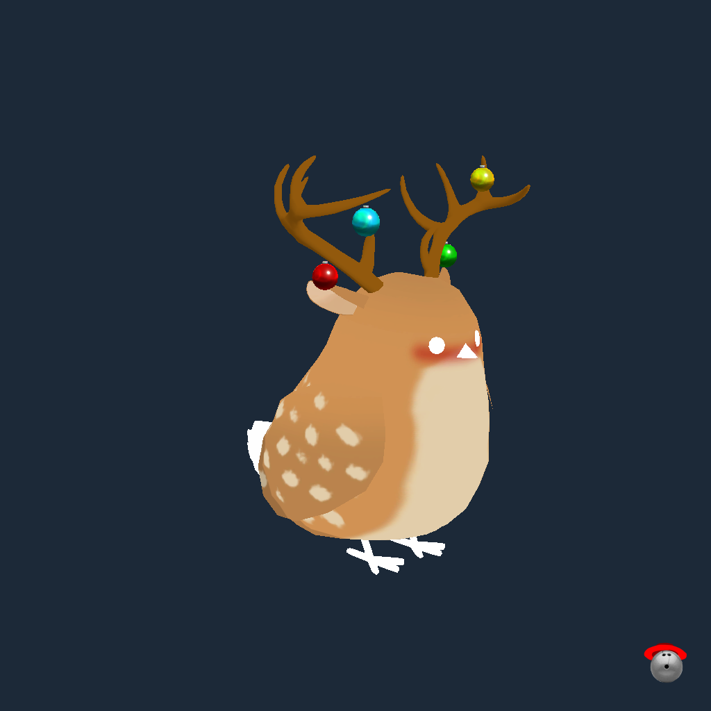 ReinDeer Birb - Front Right
