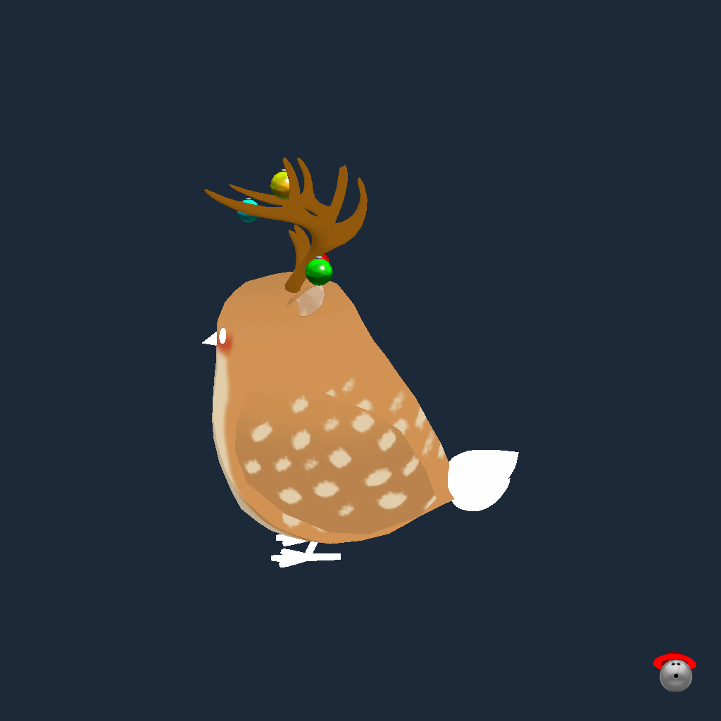 ReinDeer Birb - Left
