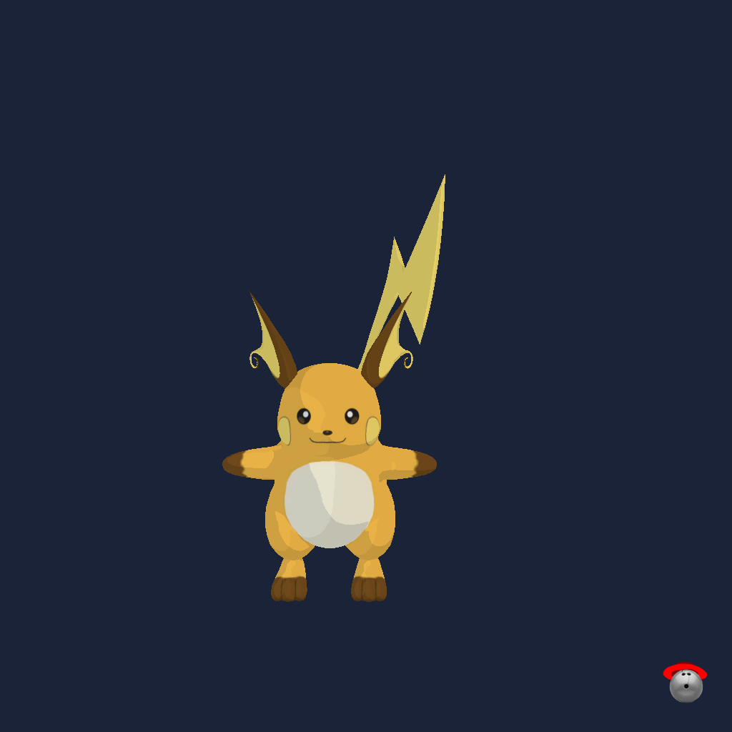 Raichu - Front