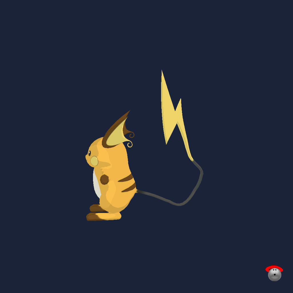 Raichu - Left