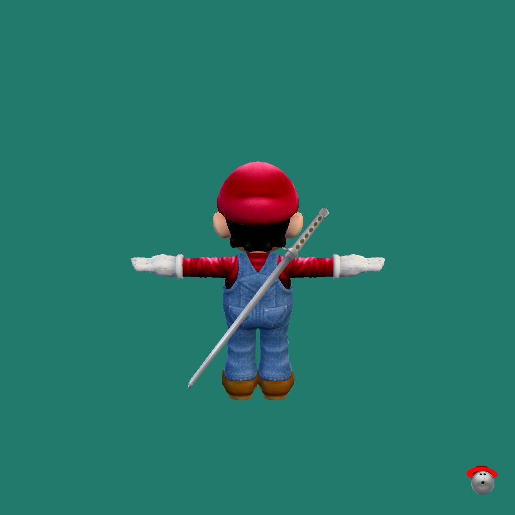 Devil Mario Redux - Back