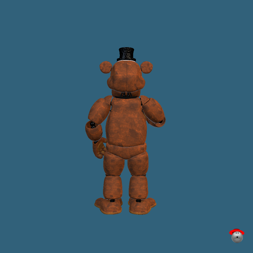 FUPPR˸ Ultimate Freddy Fazbear （Animated） - Back