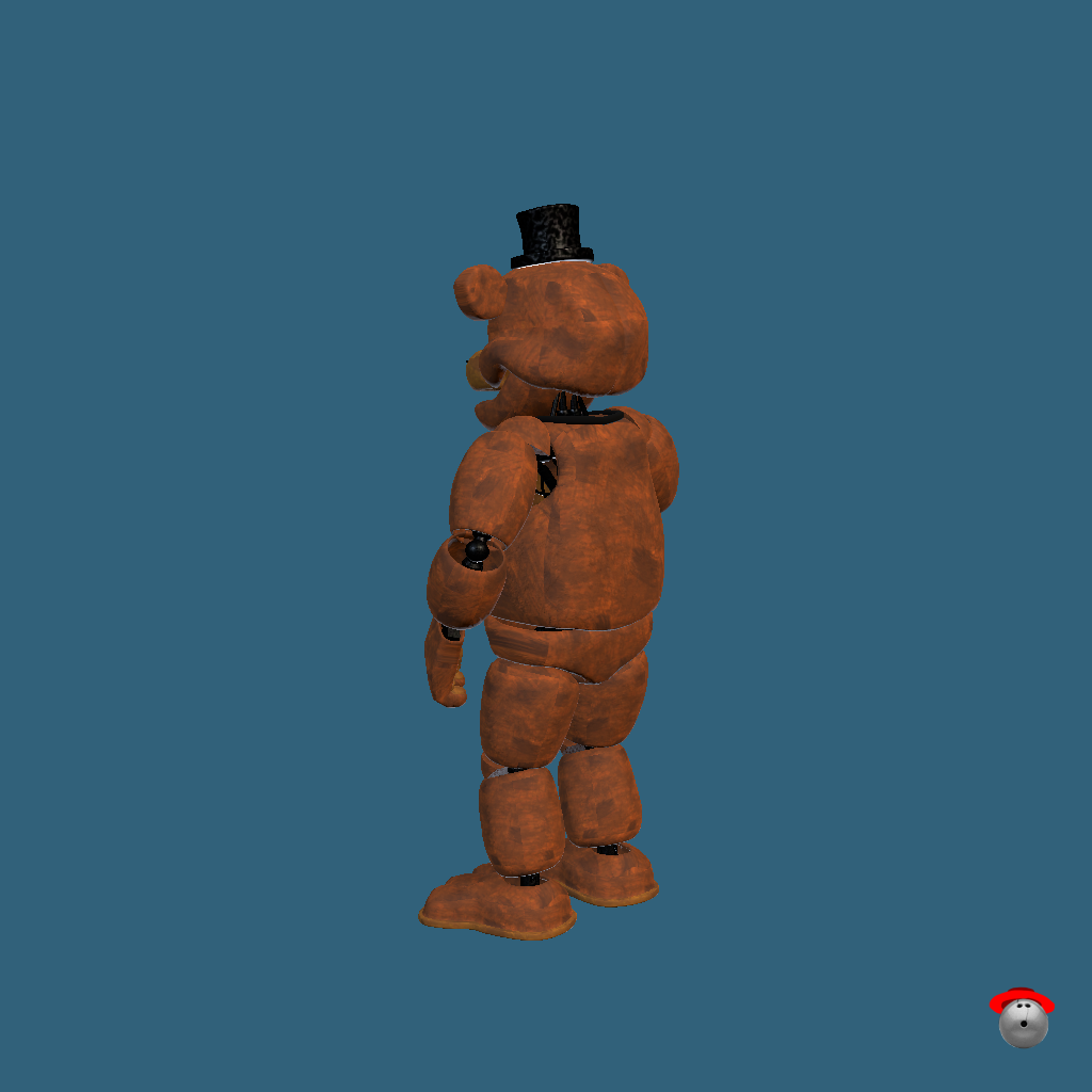 FUPPR˸ Ultimate Freddy Fazbear （Animated） - Back Left