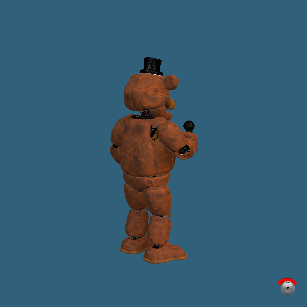 FUPPR˸ Ultimate Freddy Fazbear （Animated） - Back Right