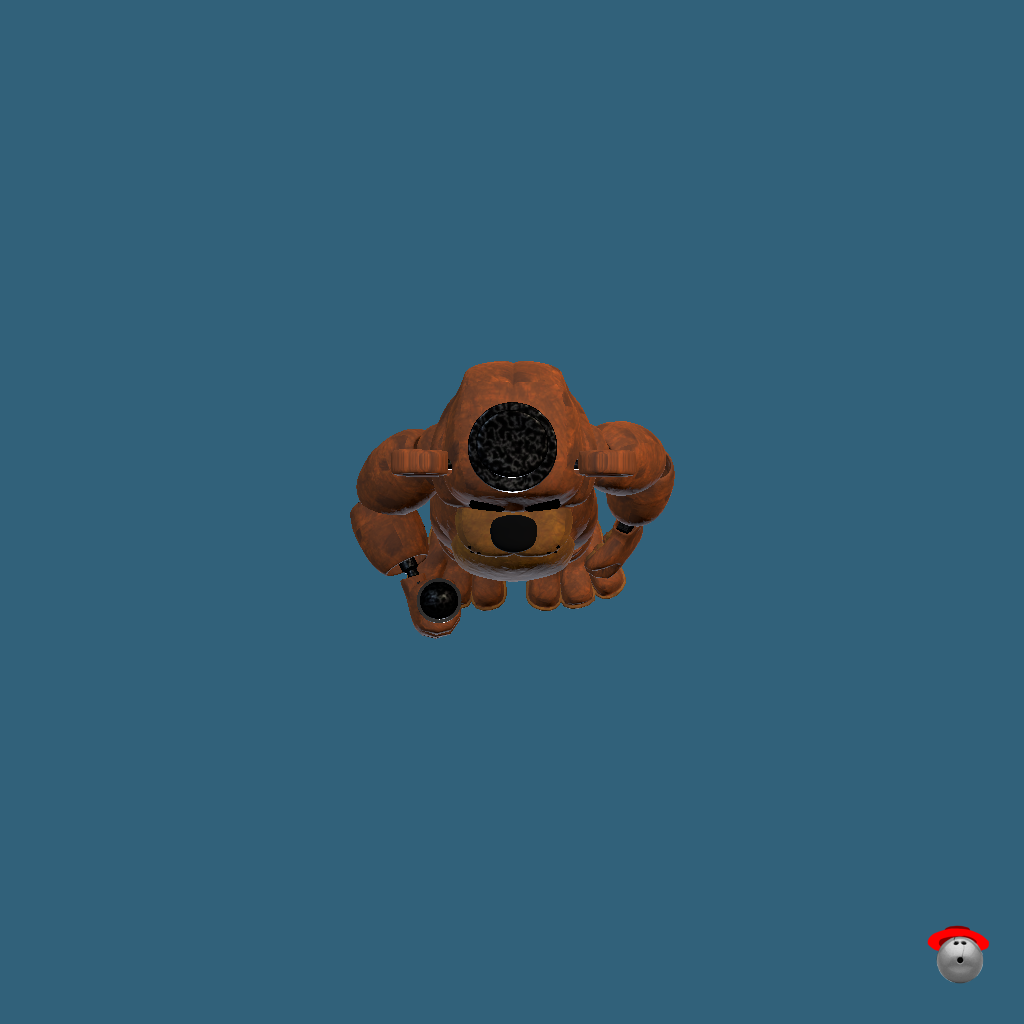 FUPPR˸ Ultimate Freddy Fazbear （Animated） - Straight Top