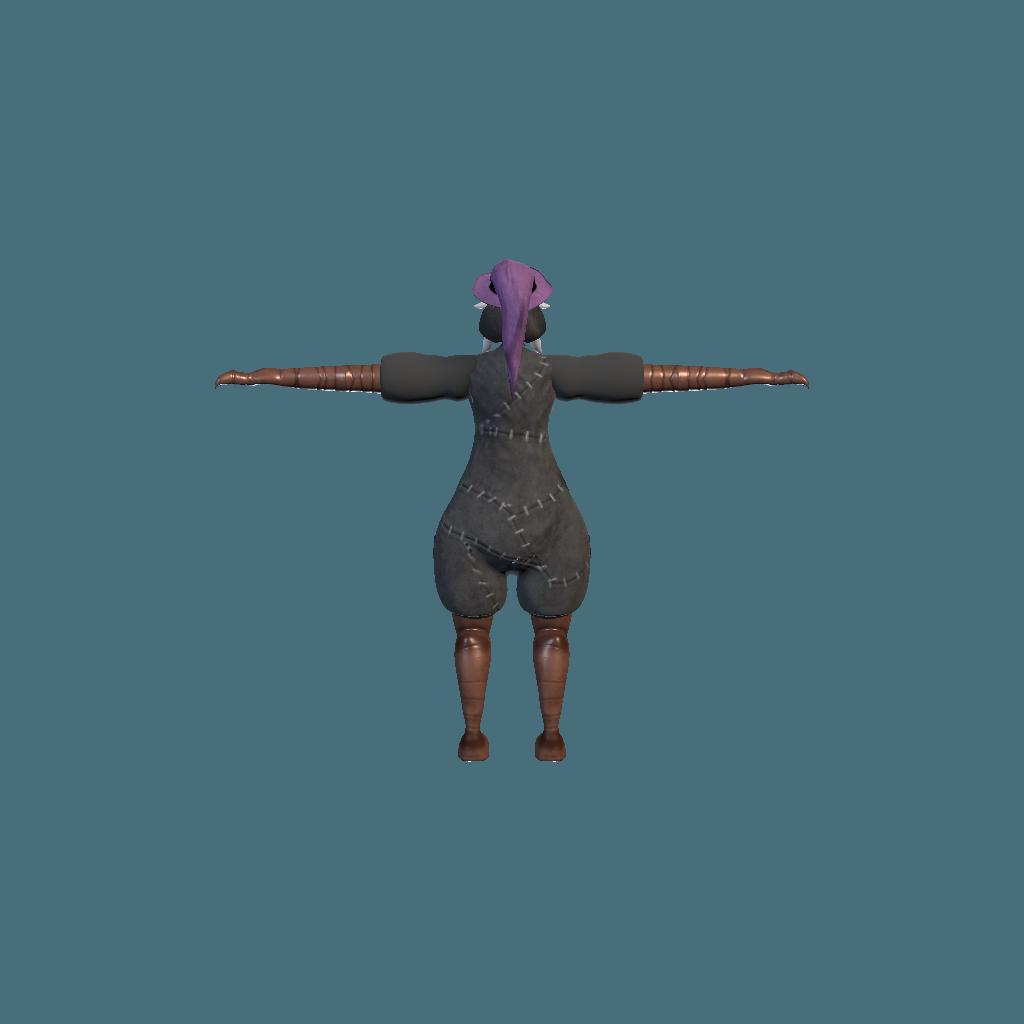 Mrs․Waterman （Witch Sha） - Back