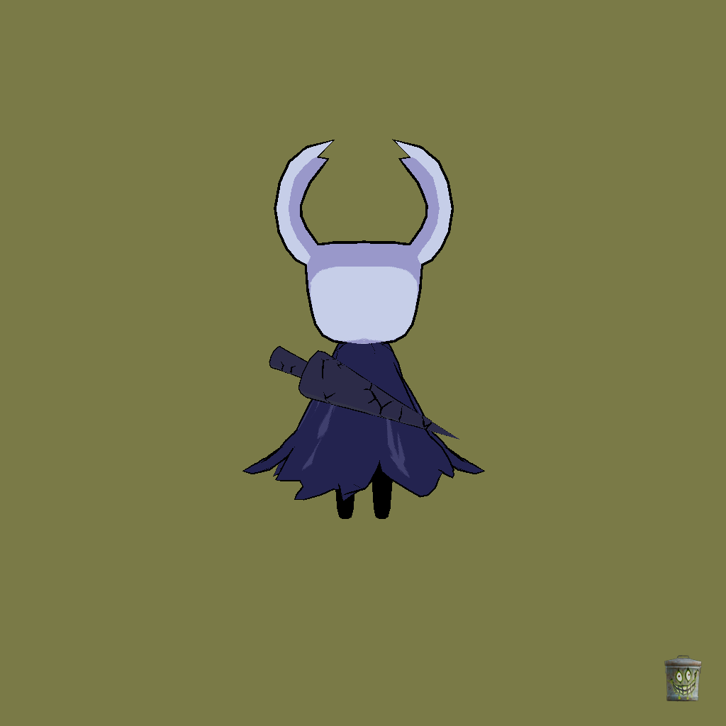Stylized Hollow Knight - Back
