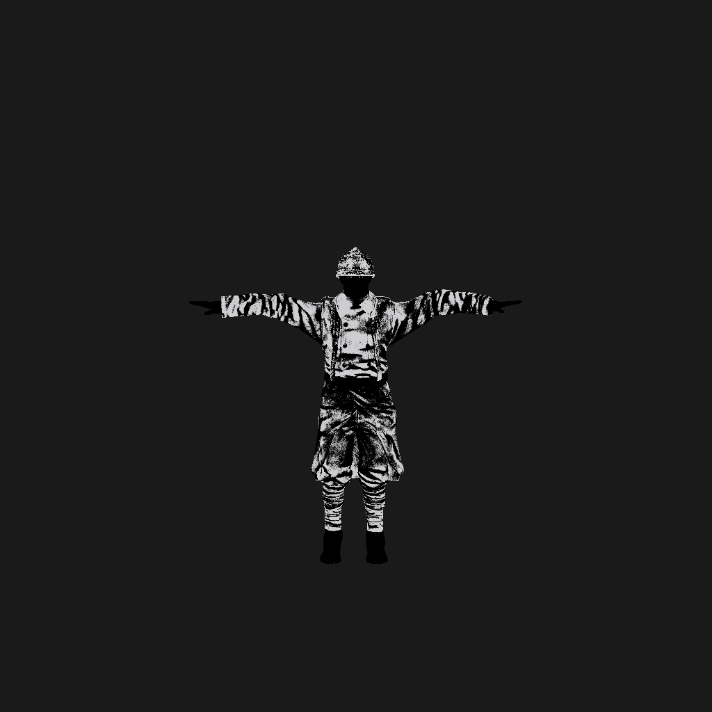 TRENCHFACE - Poilus - Front