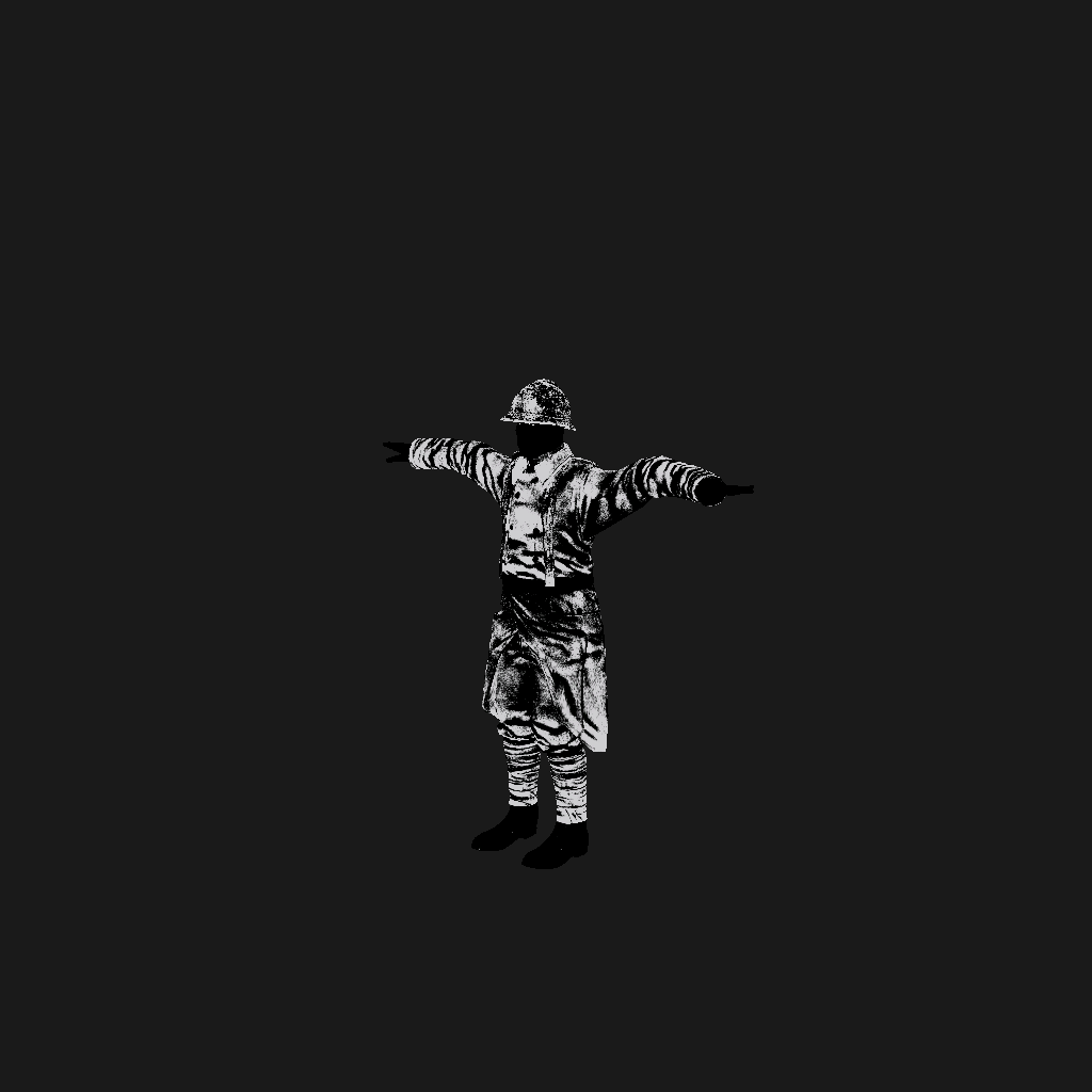 TRENCHFACE - Poilus - Front Left