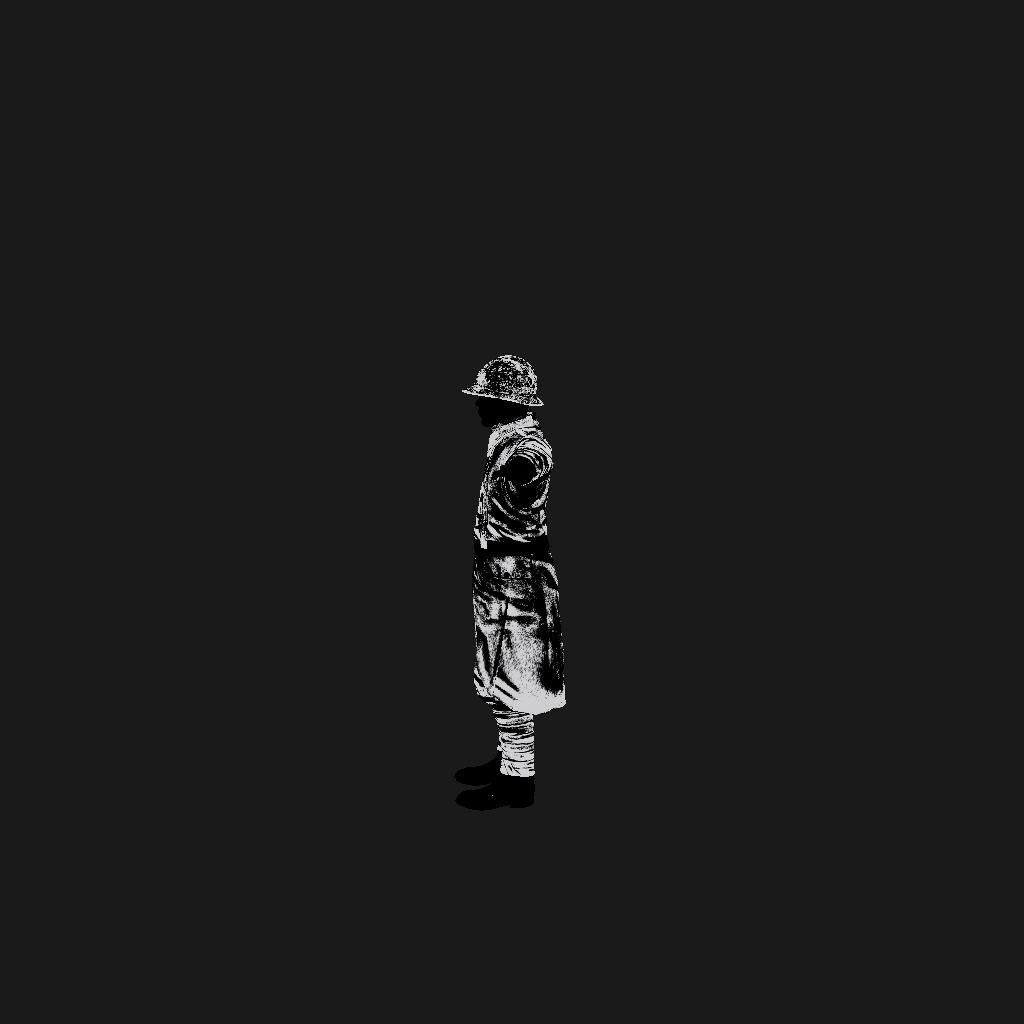 TRENCHFACE - Poilus - Left