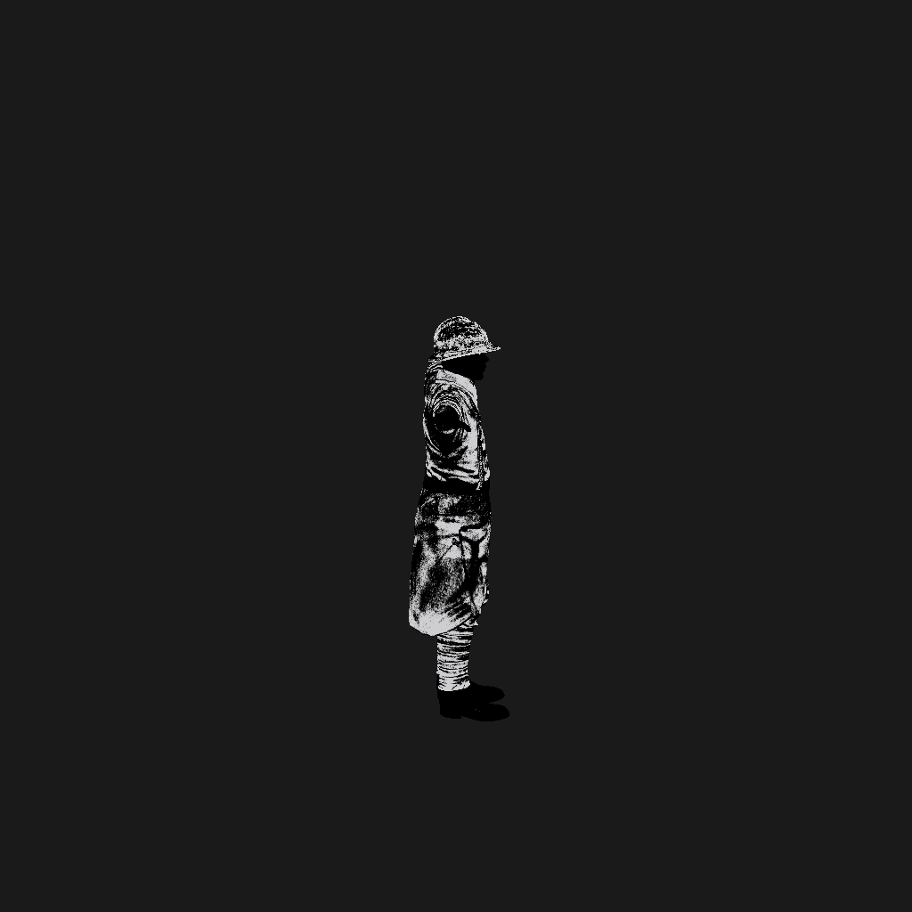 TRENCHFACE - Poilus - Right