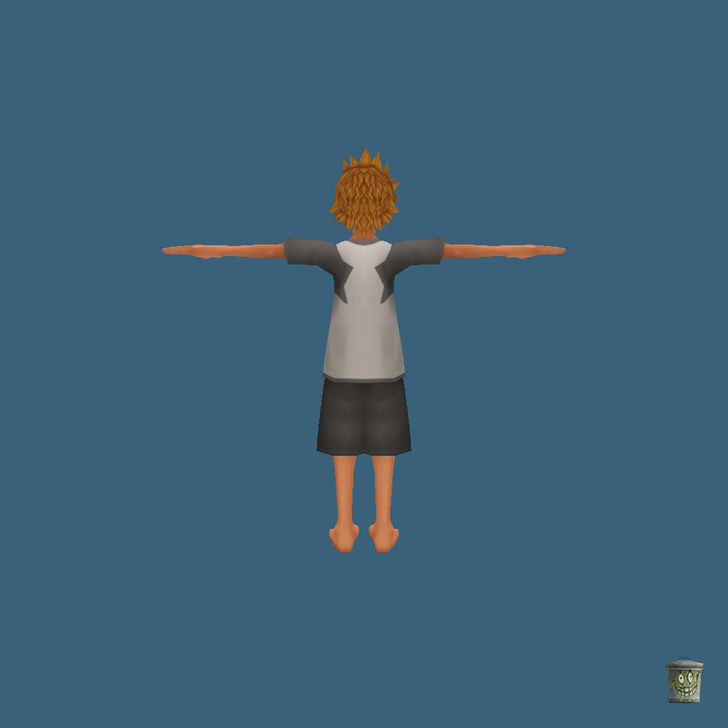 Roxas Jammies - Back