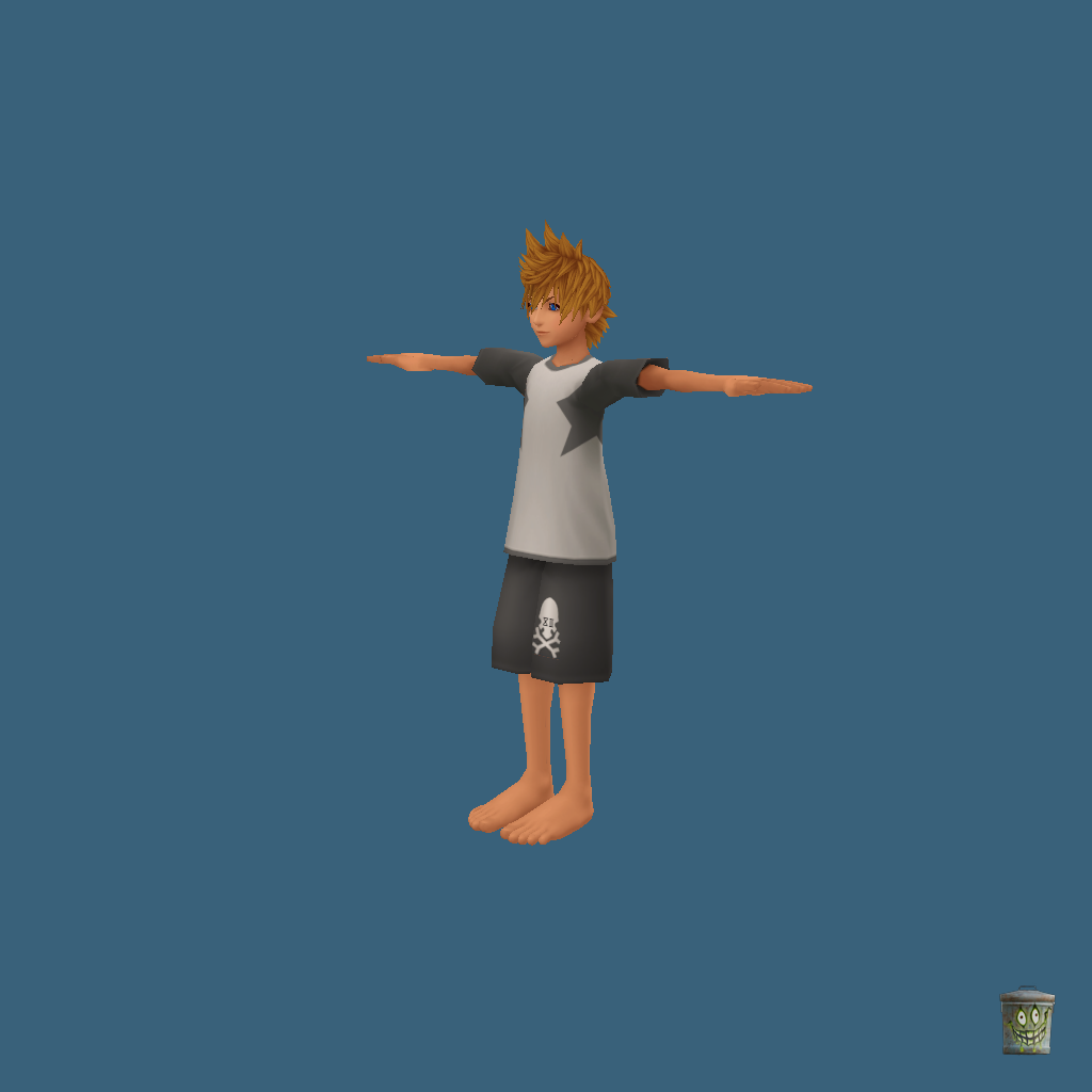 Roxas Jammies - Front Left
