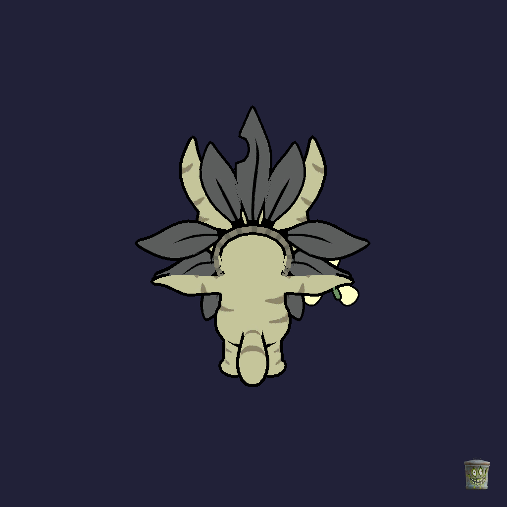 Draven - MewGenics - Back