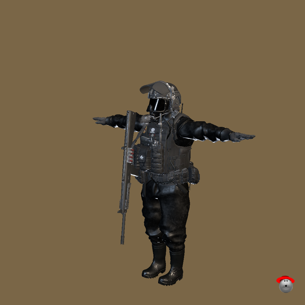 Musketeers˸ Leviathan - Code Red - Front Left