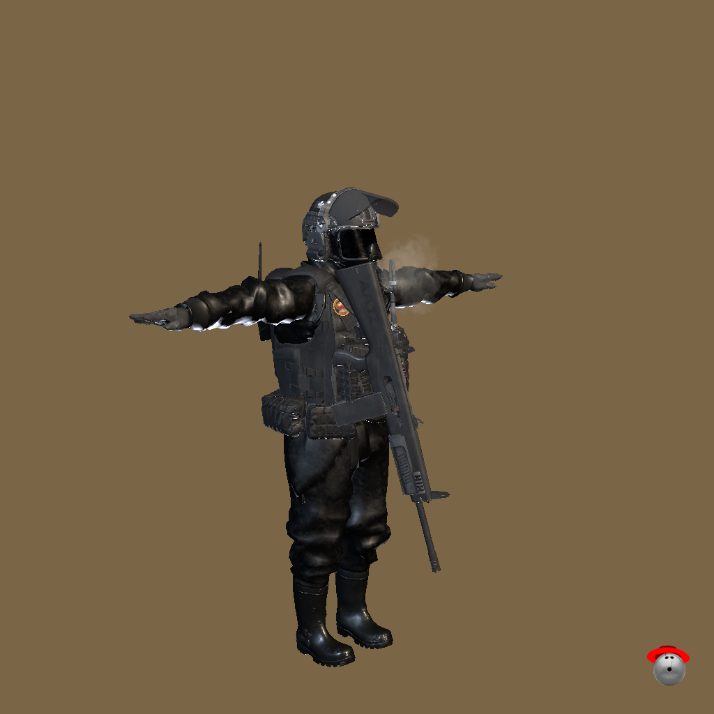 Musketeers˸ Leviathan - Code Red - Front Right