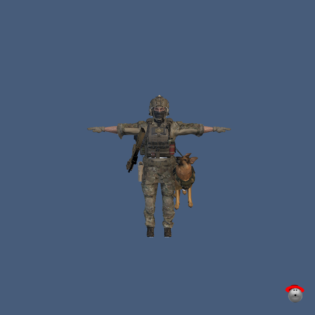 Musketeers˸ Zeus Squad - Tropic Ranger - Front
