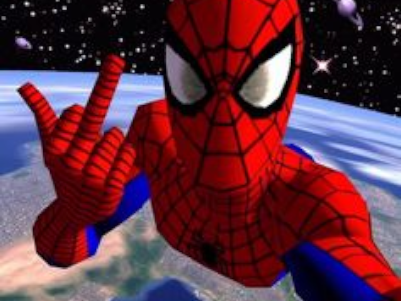 CALM SPIDER MAN TWIN