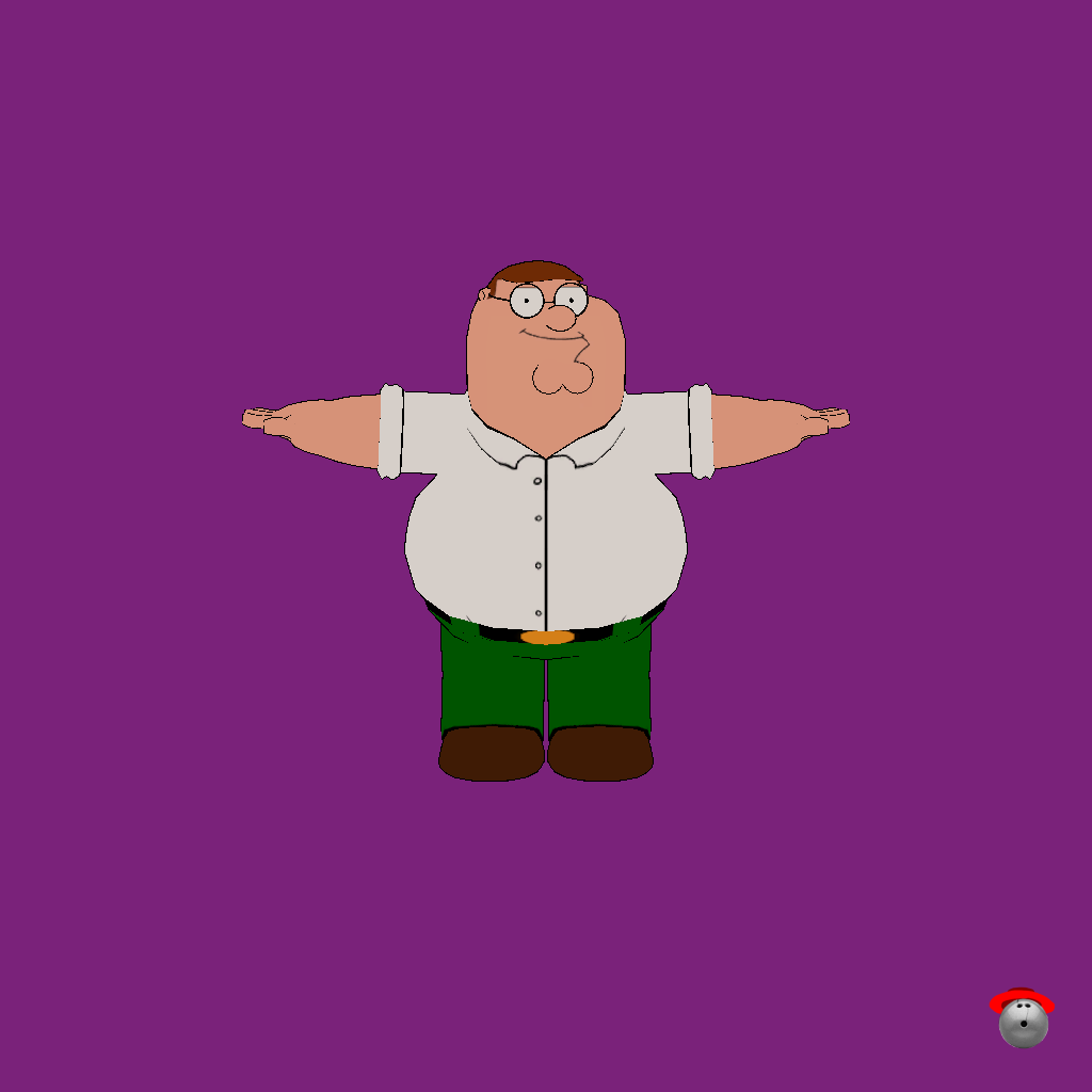 Peter Griffin （Model By˸ Rhettro_movies） - Front