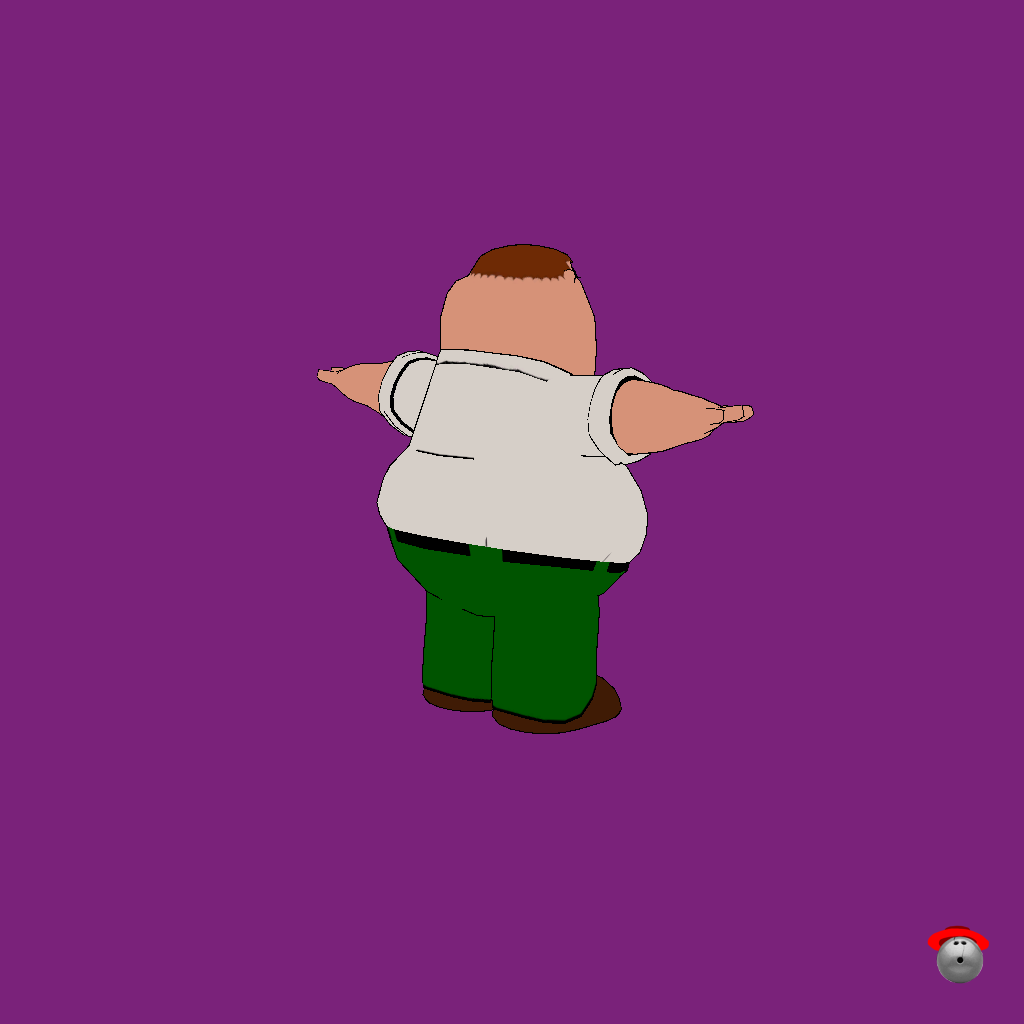 Peter Griffin （Model By˸ Rhettro_movies） - Back Right