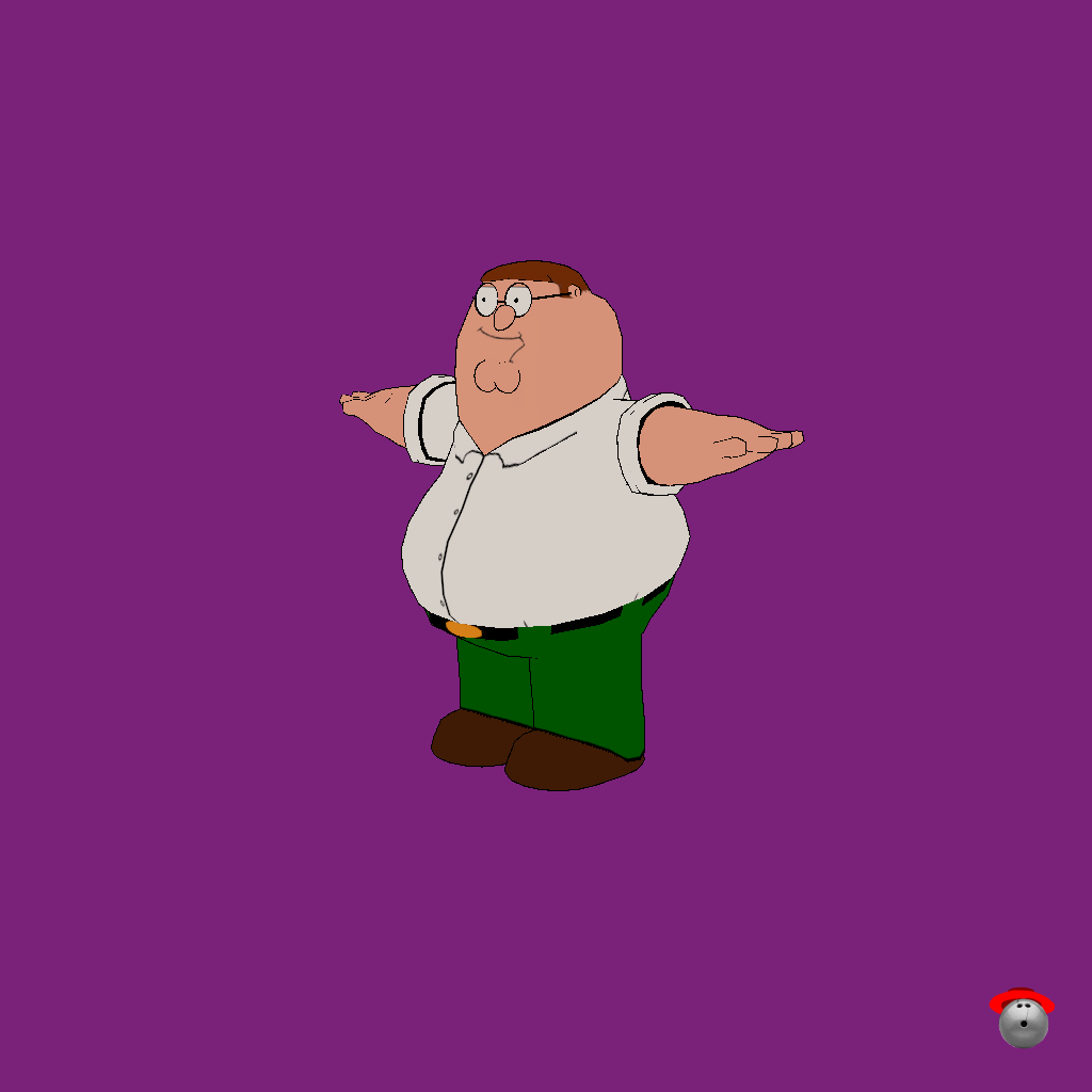 Peter Griffin （Model By˸ Rhettro_movies） - Front Left
